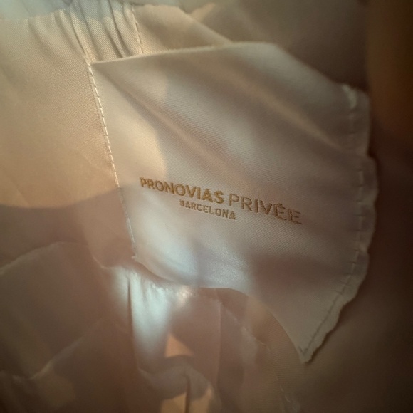 NEW PRONOVIAS PRIVEE WEDDING DRESS NEVER WORN - Picture 8 of 8